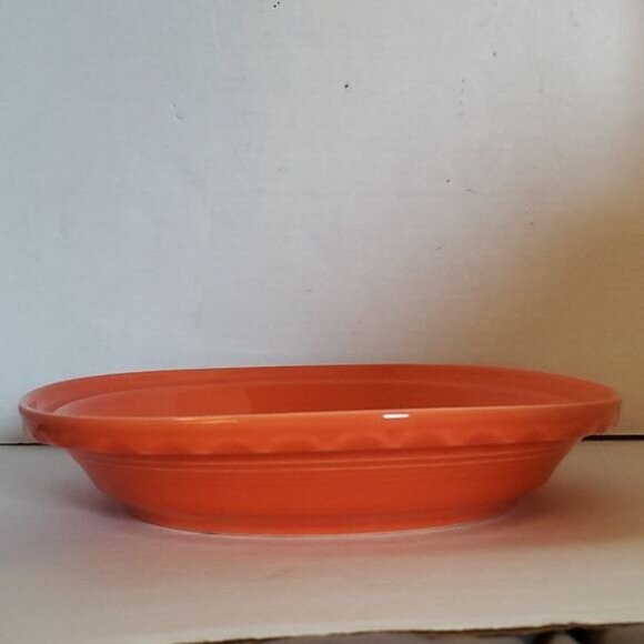 Fiestaware FIESTA CERAMIC Pie Plate Deep Dish Baker Baking Bake Bakeware Poppy - Picture 6 of 9